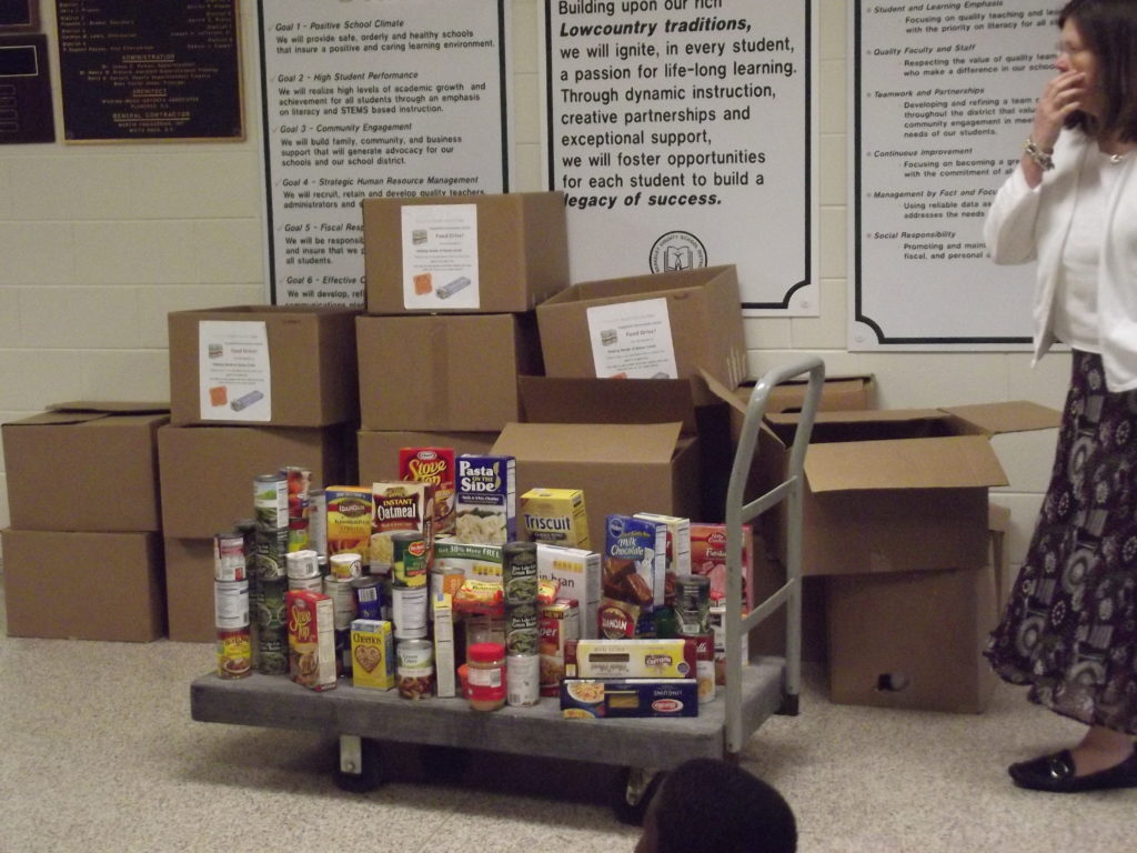 Sedgefield Intermediate School Food Drive