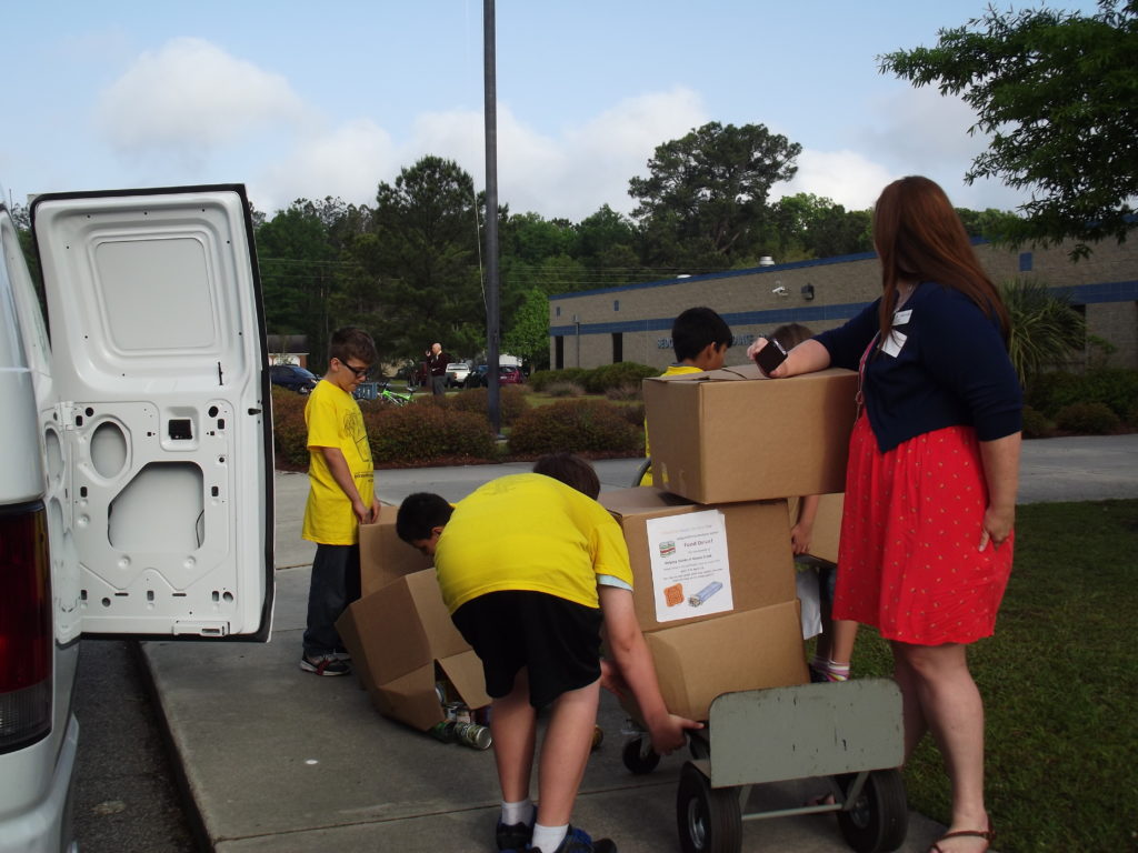 Sedgefield Intermediate School Food Drive