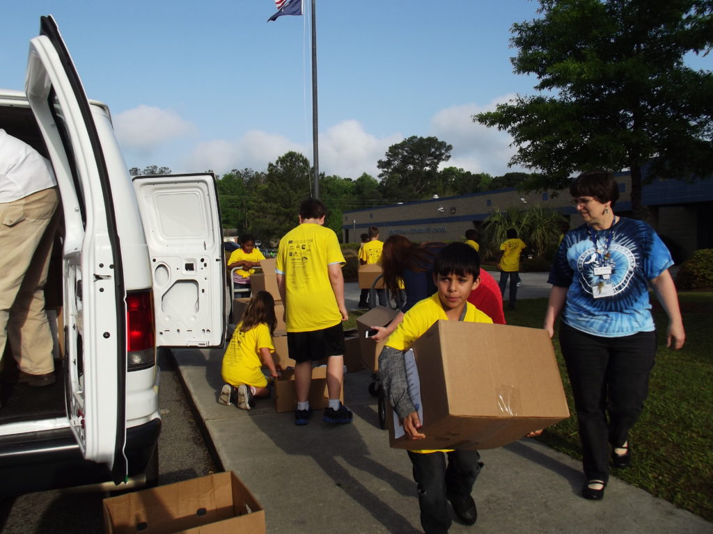Sedgefield Intermediate School Food Drive