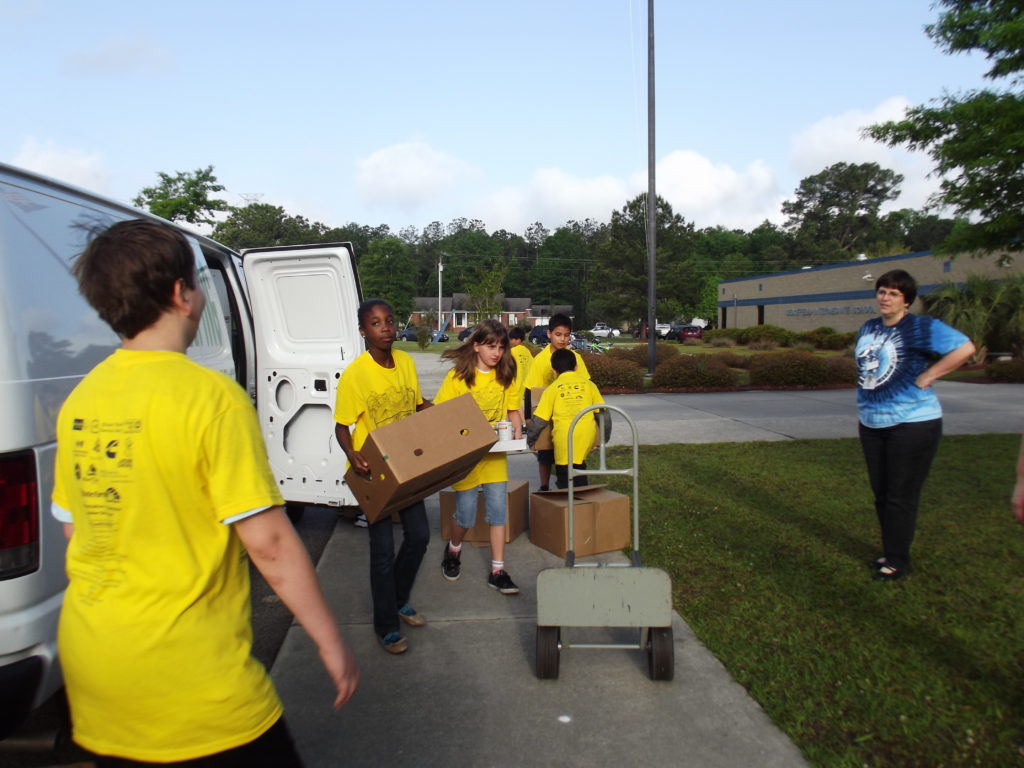 Sedgefield Intermediate School Food Drive
