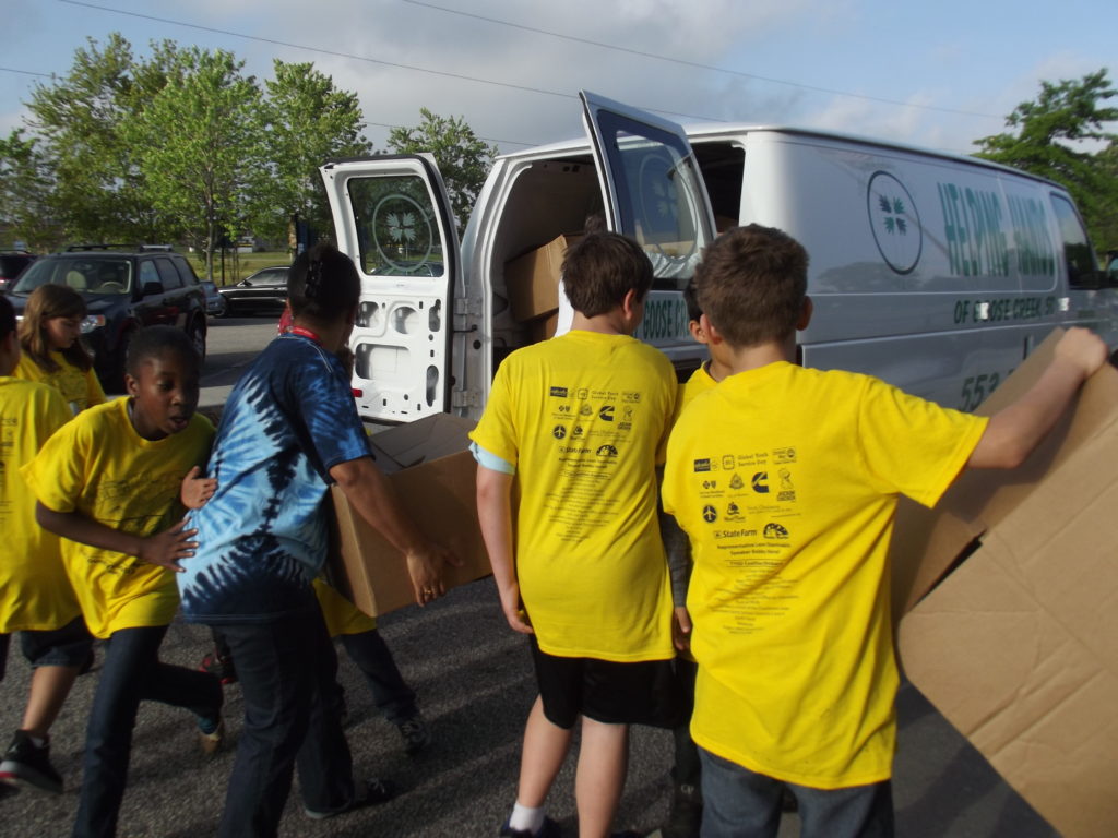 Sedgefield Intermediate School Food Drive