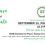 Minimalist Ivory Save the Date Card (US Letter (Landscape))